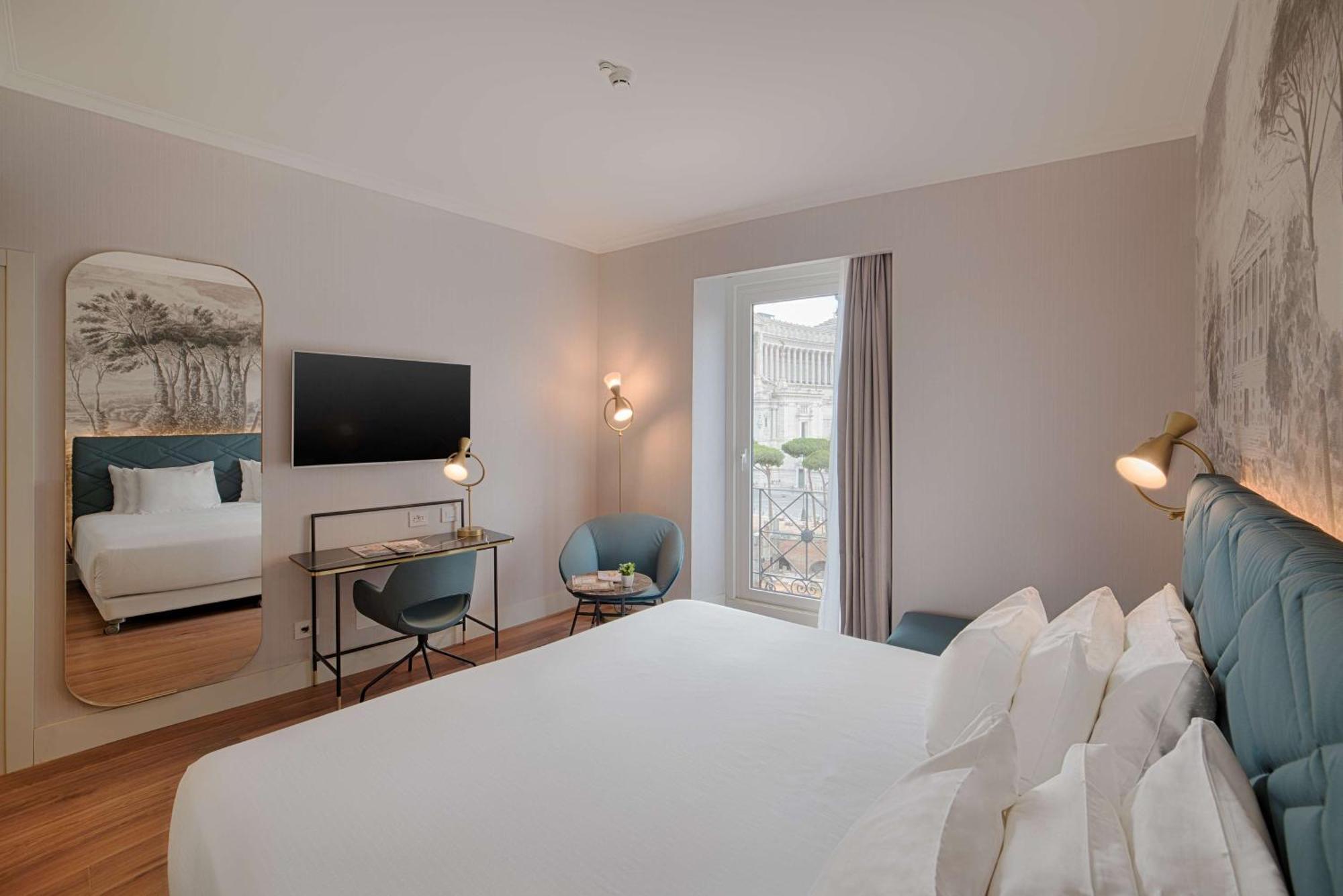 Отель Nh Collection Roma Fori Imperiali Экстерьер фото Deluxe Room